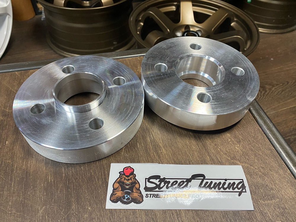 картинка Проставка Starleks 30 мм 4x98  цо 58.6 Silver от магазина  StreetTuning
