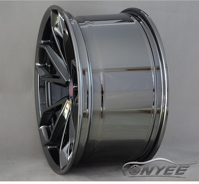 картинка Новые диски HRE S201 Replika R19 5X114,3 ET35 J8,5, черный хром магазин  StreetTuning 