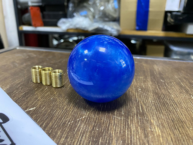 картинка Ручка переключения передач цвет синий перламутр JDM магазин  StreetTuning 