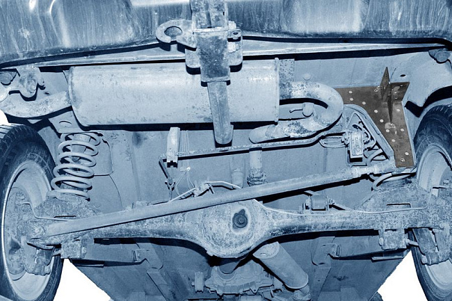 картинка Усилитель кронштейна крепления штанги к кузову для ВАЗ Нива 2121 магазин  StreetTuning 