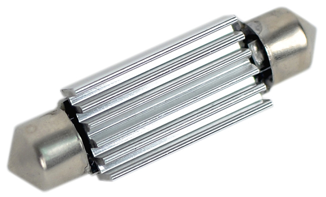 картинка Лампа светодиодная с обманкой доп. Сопротивление, 4 диодов магазин  StreetTuning 