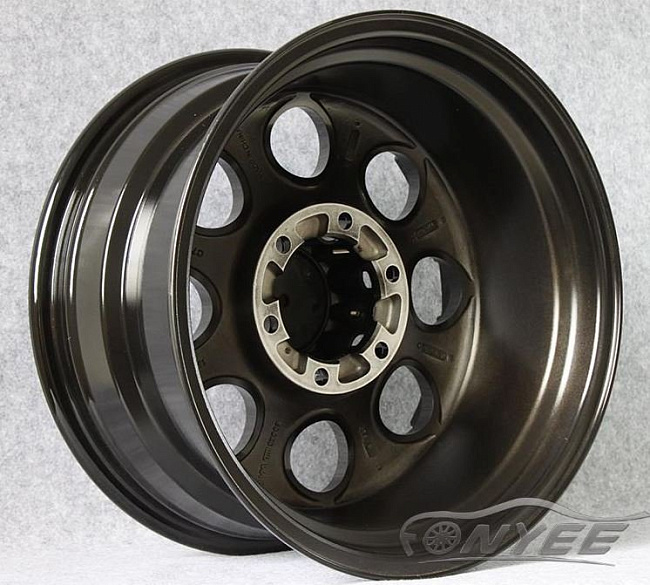 картинка Новые диски Zero R17 5х127 ET0 J8,5 черные глянцевые магазин  StreetTuning 