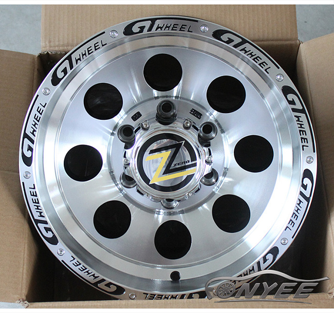 картинка Новые диски GT Wheel R16 6X139,7 ET0 J8 серые магазин  StreetTuning 