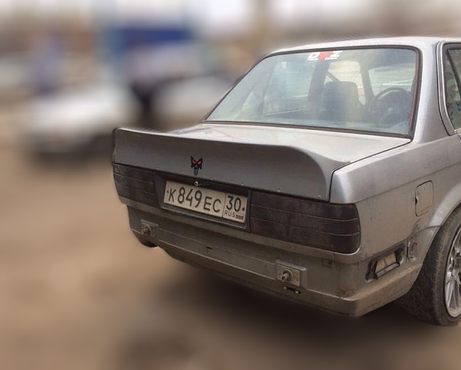 картинка Спойлер Ducktail для BMW E30 магазин  StreetTuning 