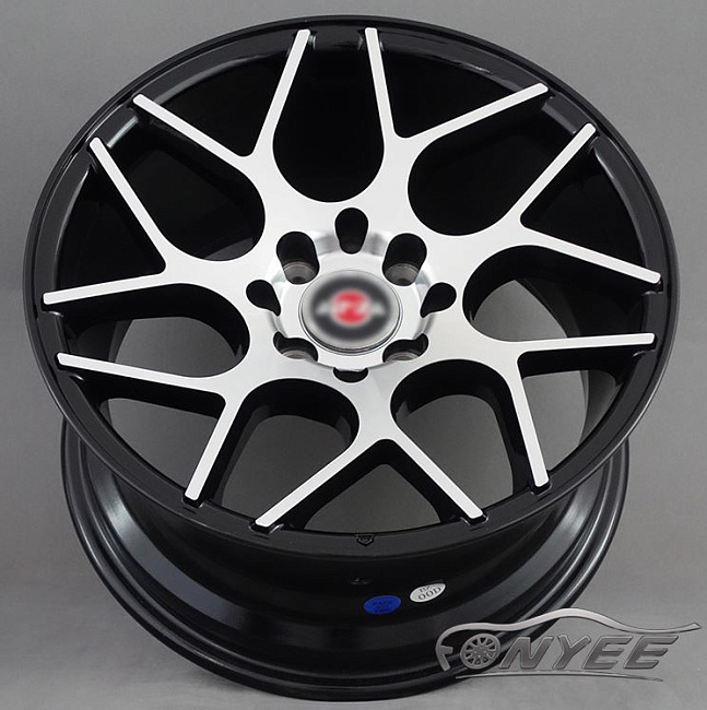 картинка Новые диски Vossen VPS-315T R15 4X100/4X114,3 ET25 J8 черный + серебро магазин  StreetTuning 