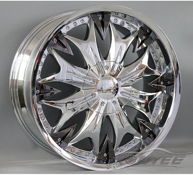 картинка Новые диски Dolce DC20 R20 6X130 ET40 J8,5 хром магазин  StreetTuning 