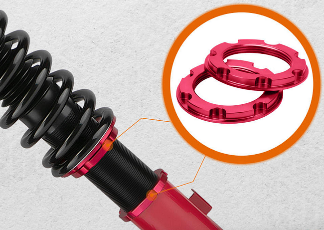 картинка Винтовая подвеска койловеры Maxpeedingrods для Subaru Impreza GDB GDA магазин  StreetTuning 