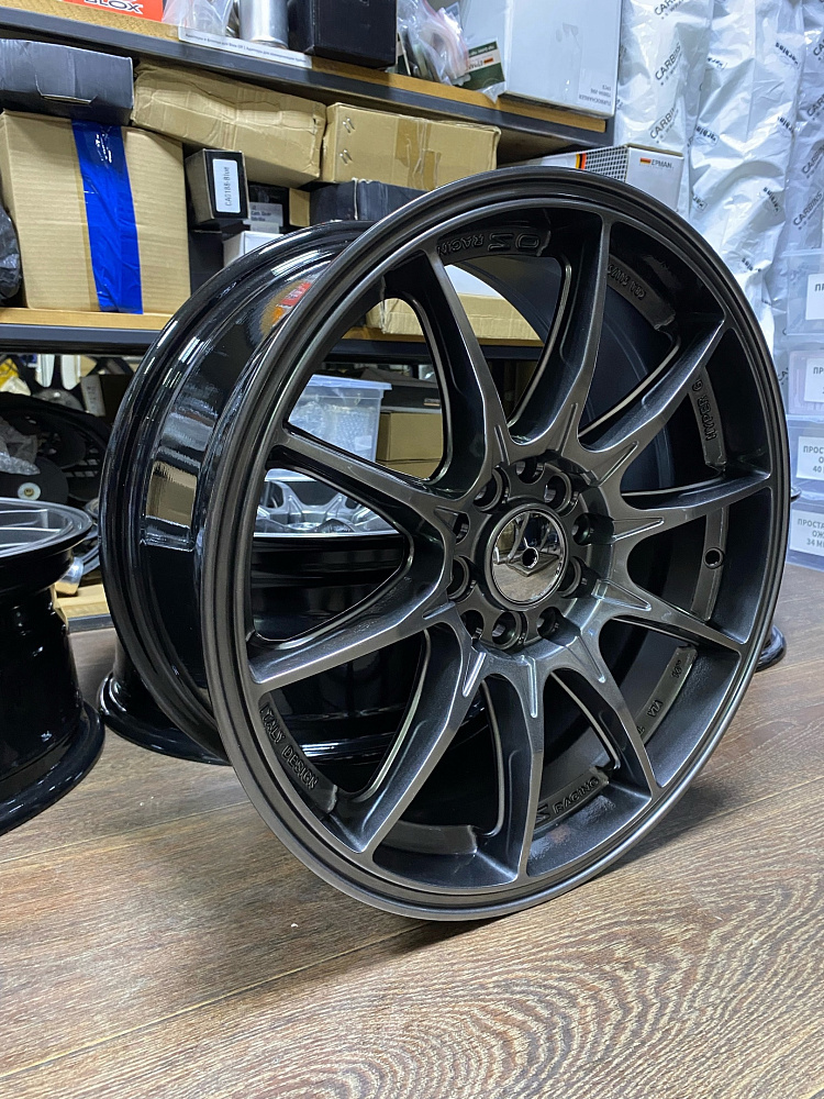 картинка Новые диски OZ RACING R16 J7 ET38 4x100/4X114.3 Hyper Black от магазина  StreetTuning