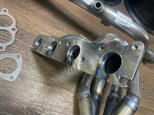 картинка Выпускной коллектор «ТехноРессор» Классика 16V (4-2-1) (паук) без гофры магазин  StreetTuning 