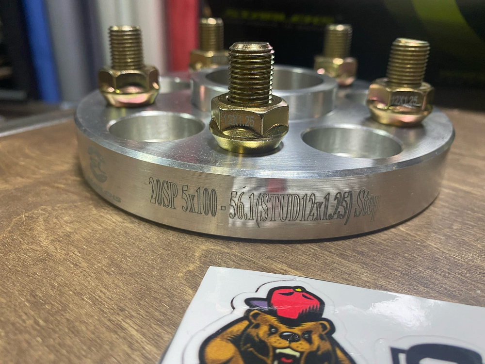 картинка Проставка Starleks 20 мм 5x100 12x1.25 цо 56,1 - РФ от магазина  StreetTuning