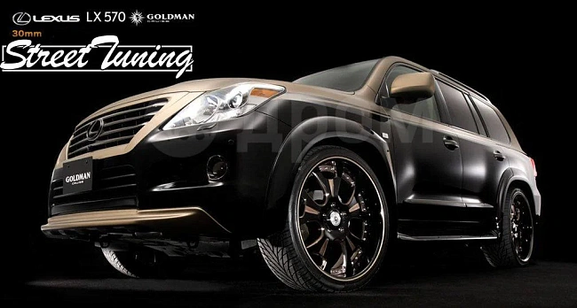 картинка Расширители арок DAMD Goldman для Lexus LX570 магазин  StreetTuning 