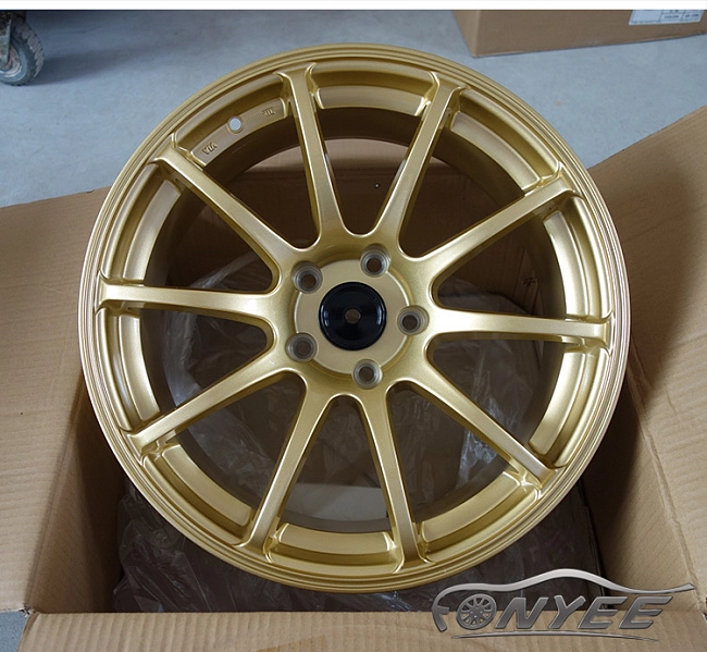 картинка Новые диски Advan RS R18 5x114,3 ET35 J9 золото магазин  StreetTuning 