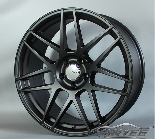 картинка Новые диски CURVA C300 R20 5х114,3 ET30 J9,5 черный мат магазин  StreetTuning 