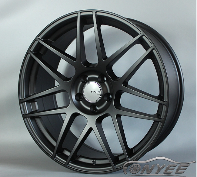 картинка Новые диски CURVA C300 R20 5х114,3 ET30 J9,5 черный мат магазин  StreetTuning 