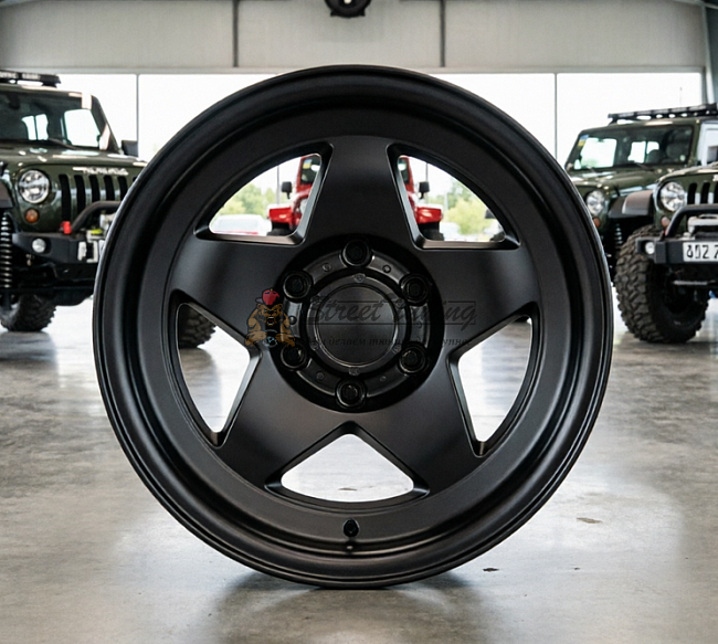 картинка Диски  JIL Wheels JT274  R17 J9 ET0 6X139.7 black matt магазин  StreetTuning 