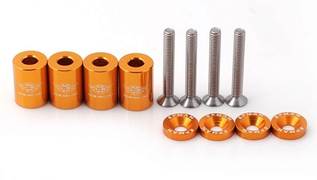 картинка Проставки под капот Epman, золотые магазин  StreetTuning 