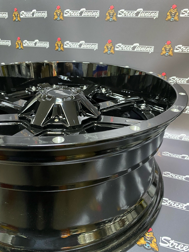 картинка Новые диски DPS R20 J9 ET(-12) 6x139.7/135 Black Gloss от магазина  StreetTuning