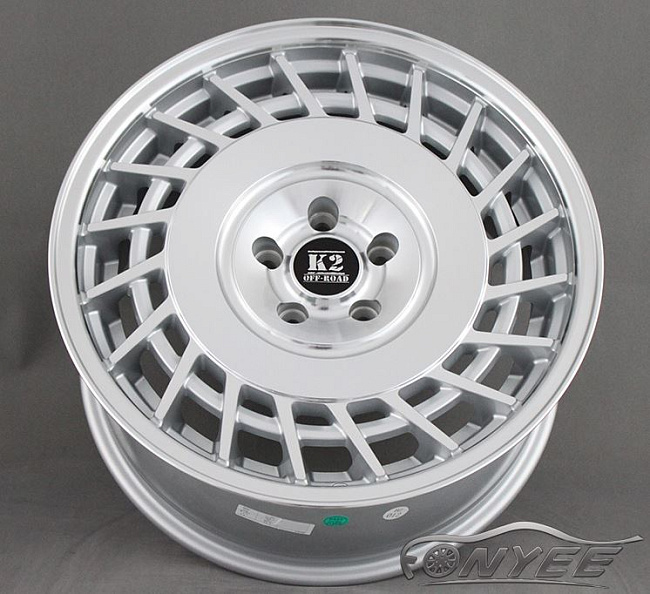 картинка Новые диски K2 OFF-ROAD R18 5х114,3 J8,5 ET40 серебро магазин  StreetTuning 