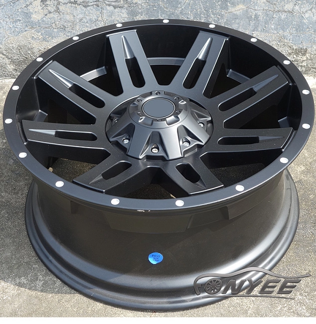 картинка Новые диски STL-HD R20 5x127-5x139,7 ET0 J9 черный мат полностью магазин  StreetTuning 