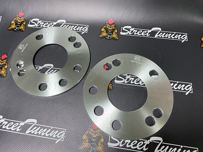 картинка Проставка Starleks 5 мм 4/5x114.3 цо 66.1 сквозная, Silver магазин  StreetTuning 