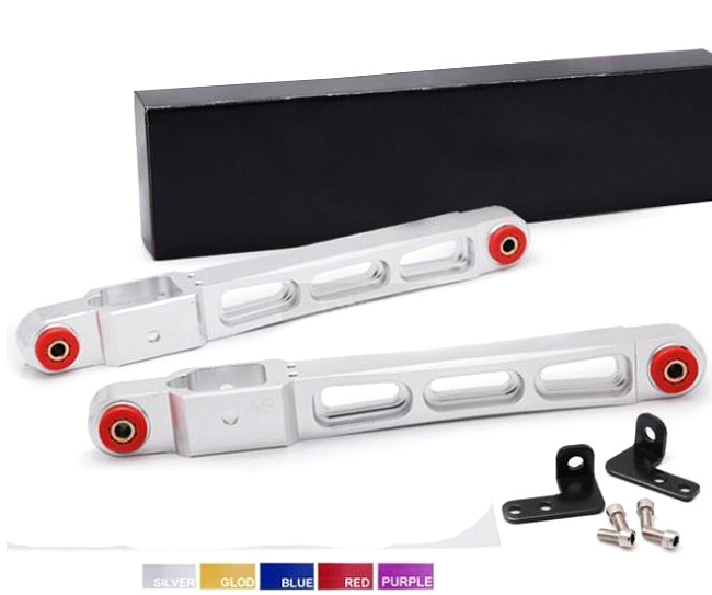 картинка Задние нижние рычаги Epman для Mitsubishi Mirage 97-01 г и Mitsubishi EVO 1 2 3 CE9A, серебряные магазин  StreetTuning 