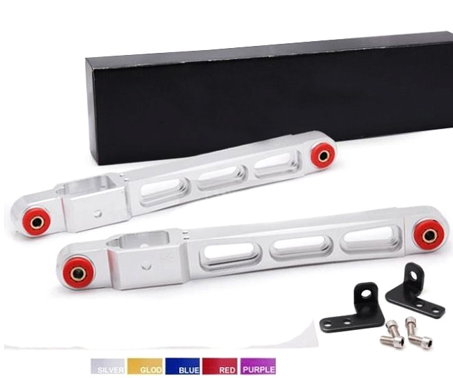 картинка Задние нижние рычаги Epman для Mitsubishi Mirage 97-01 г и Mitsubishi EVO 1 2 3 CE9A, серебряные магазин  StreetTuning 