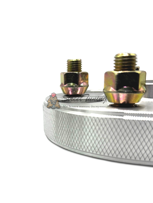 картинка Проставка Starleks 25 мм 5x108 12x1.5 цо 63,4 Silver магазин  StreetTuning 