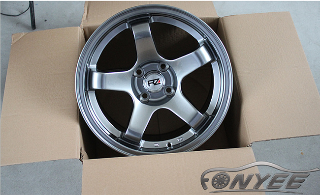 картинка Новые диски Bee*R B5 R15 4x100 ET10 J8 мокрый асфальт магазин  StreetTuning 