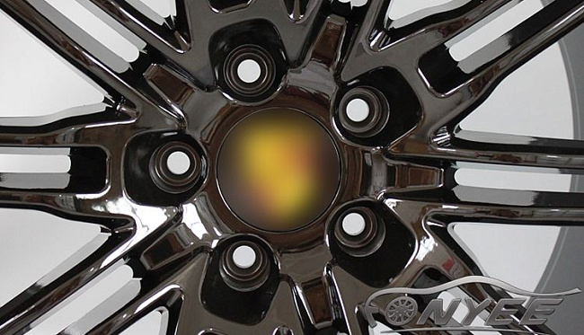 картинка Новые диски Porsche модель 2 R20 5X130 ET48 J9,5 черный глянец магазин  StreetTuning 