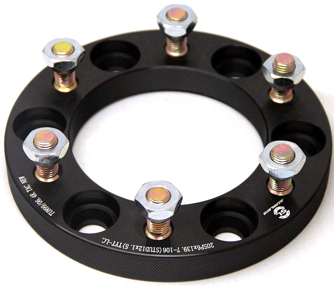 картинка Проставка Starleks 20 мм 6x139.7 12x1.5 цо 106 без борта магазин  StreetTuning 