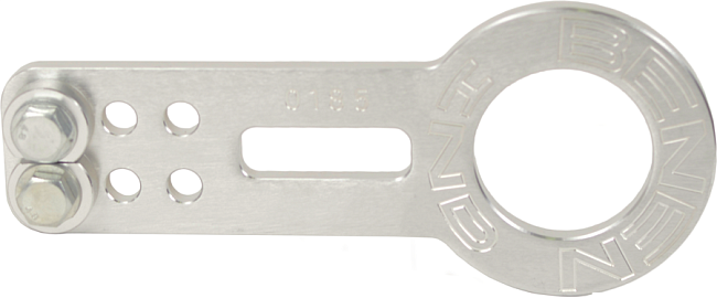 картинка Буксировочная петля Benen серебряная, передняя магазин  StreetTuning 