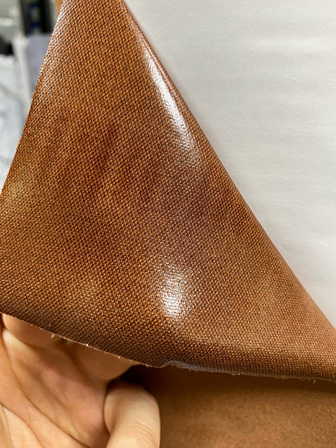 картинка Алькантара самоклеющаяся Carbins коричневая магазин  StreetTuning 