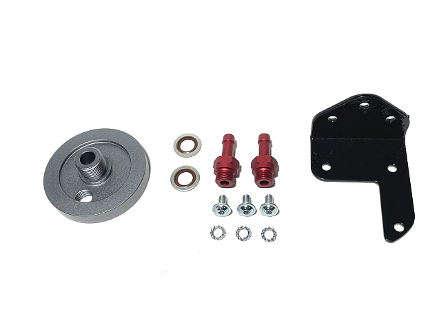 картинка Кронштейн-база выносного фильтра АКПП  F01, M20/8 мм магазин  StreetTuning 