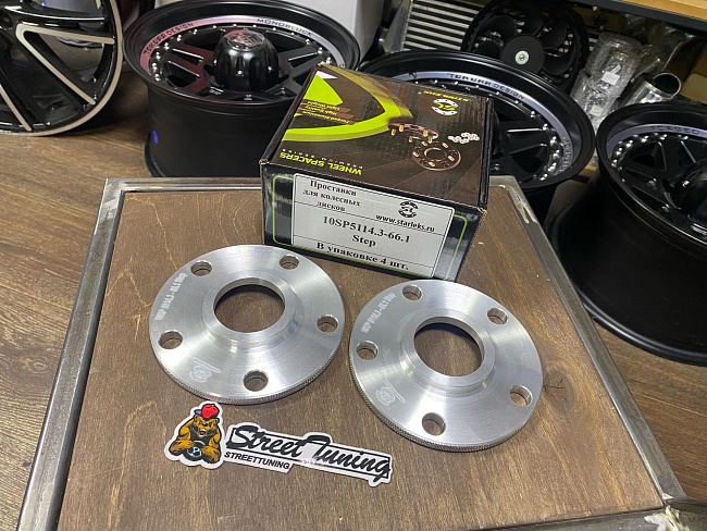 картинка Проставка Starleks 10 мм 5x114.3  цо 66.1 - РФ магазин  StreetTuning 