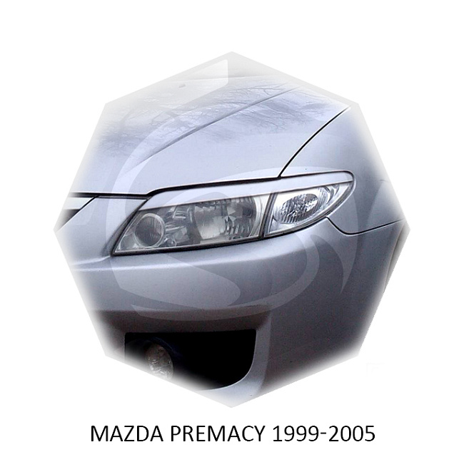 картинка Реснички на фары для  MAZDA PREMACY 1999-2005г магазин  StreetTuning 