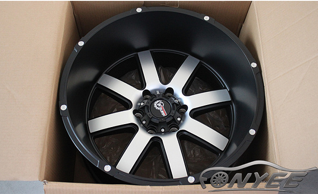 картинка Новые диски TUFF RuGGed RT888 R20 5X120 ET-44 J12 серебро + черный магазин  StreetTuning 