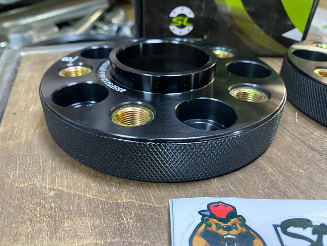 картинка Проставка Starleks 25 мм 5x112, FUT15x1.25 цо 66,6 магазин  StreetTuning 