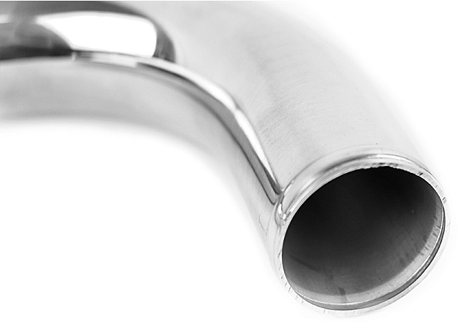 картинка Алюминевый Пайп, длина - 460 мм, D - 51 мм, 90 гр магазин  StreetTuning 