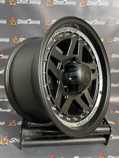 картинка Новые диски Off-road Tokura Design R16 J8.5 ET(-20) 5x139.7 Black магазин  StreetTuning 