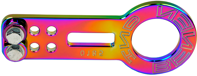 картинка Буксировочная петля Benen неохром, передняя магазин  StreetTuning 