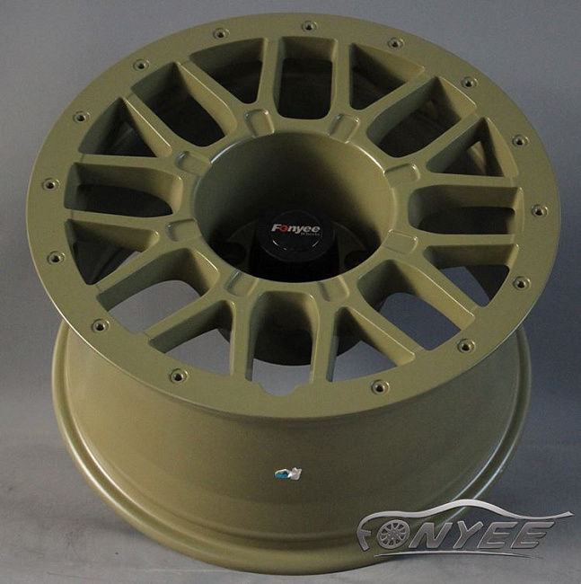 картинка Новые диски R wheels R17 5X127 ET-16 J9 темно-зеленый магазин  StreetTuning 