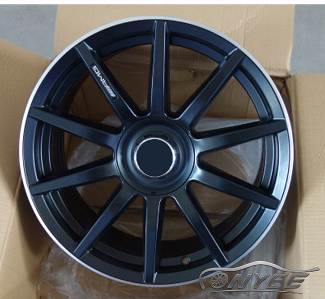 картинка Новые диски Mercedes AMG 10 Spoke R18 5x112 ET35 J9 черные матовые магазин  StreetTuning 