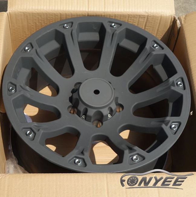 картинка Новые диски Black Rhino Sidewinder R18 6X139,7 ET12 J9 черный мат магазин  StreetTuning 