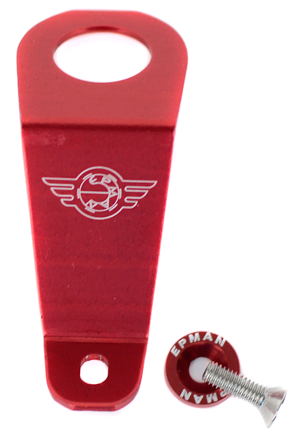 картинка Крепеж радиатора Epman для Honda 92-95 CIVIC EG6 EG9 EG Si цвет красный магазин  StreetTuning 