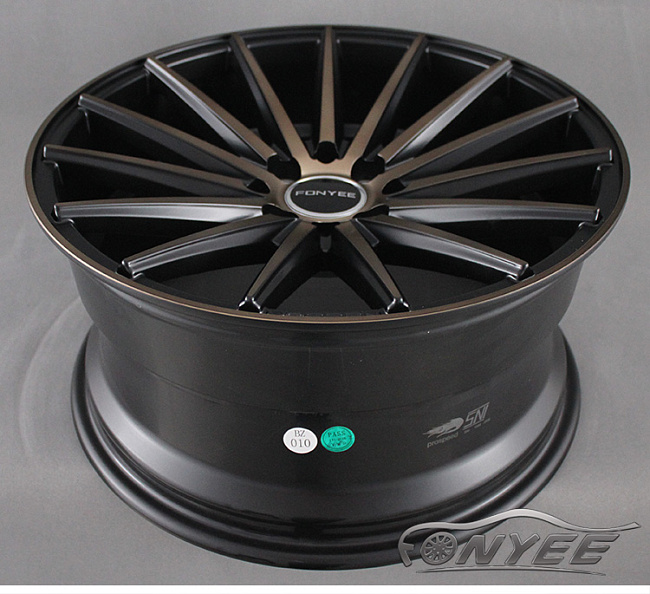 картинка Новые диски Vossen VFS2 Replica R17 4X114,3/4X100 ET42 J7,5 черный глянец + красный магазин  StreetTuning 