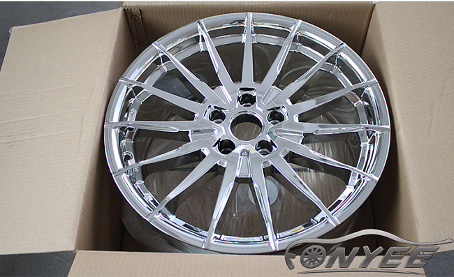 картинка Новые диски WORK URBANZONE FERVORE R18 5X112 ET35 J8,0 хром магазин  StreetTuning 