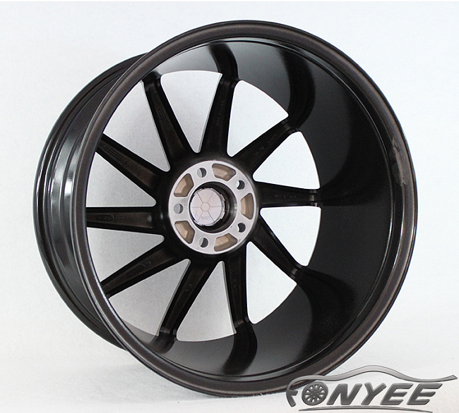 картинка Новые диски Vossen CVT-L Replica R19 5X114,3 ET35 J10 черный глянец + серебро магазин  StreetTuning 