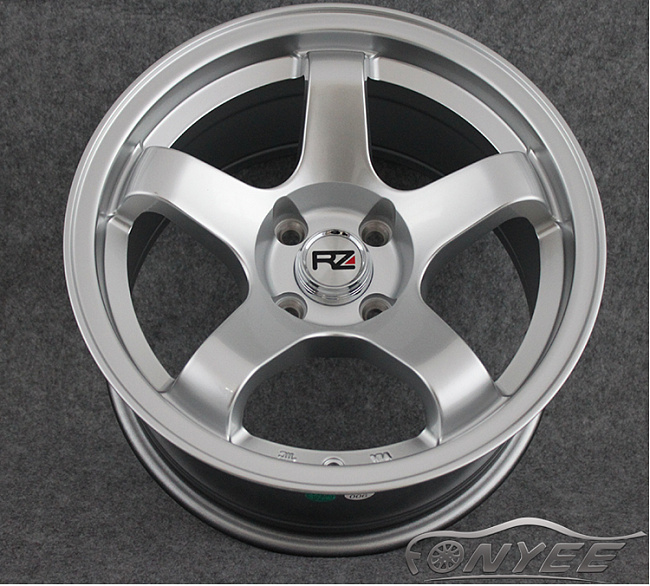 картинка Новые диски Bee*R B5 R15 4x100 ET10 J8 серебро + черный магазин  StreetTuning 