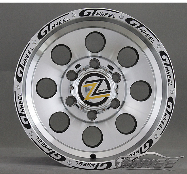картинка Новые диски GT Wheel R16 5X139,7 ET0 J8 серые магазин  StreetTuning 