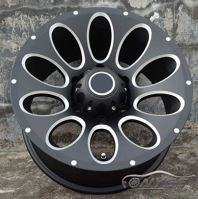 картинка Новые диски OX wheels 3 R16 6X139,7 ET10 J8,5 черный мат магазин  StreetTuning 